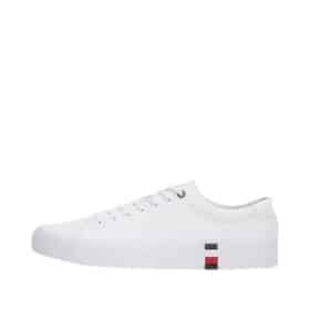 Tommy Hilfiger sneakers i hvid i skind til herre FM0FM04589-YBS