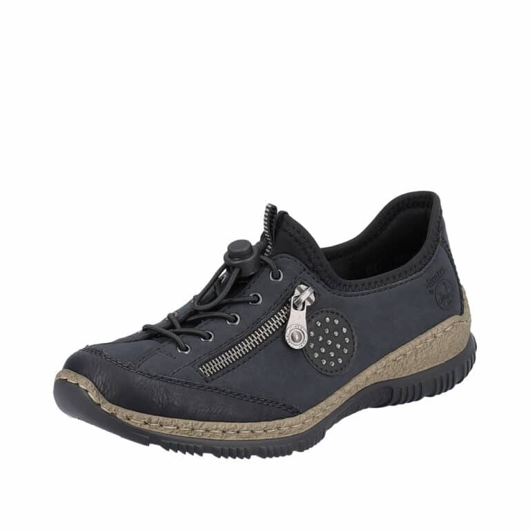 Rieker sneakers I mørkeblå til dame N3268-14