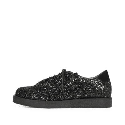Angulus sneakers i sort glimmer til dame 1548-103-8135