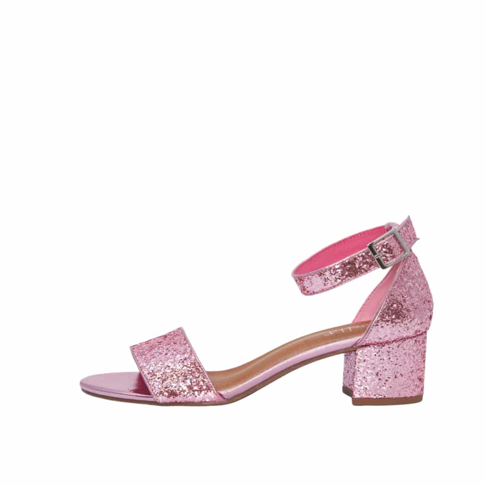 sandal dame | Pink glimmer | Sko 》