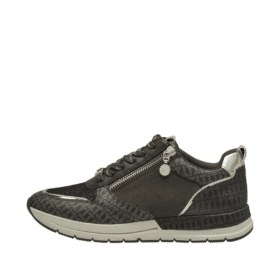 Tamaris sneakers i oliven glimmer til dame 1-23732-41