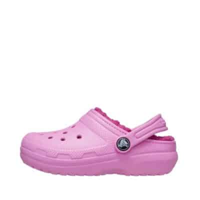 Crocs sandal i pink til børn. Lækker foret indeni