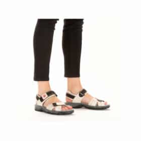rieker-sandal-dame-beige-med-velcro-68851-80-3