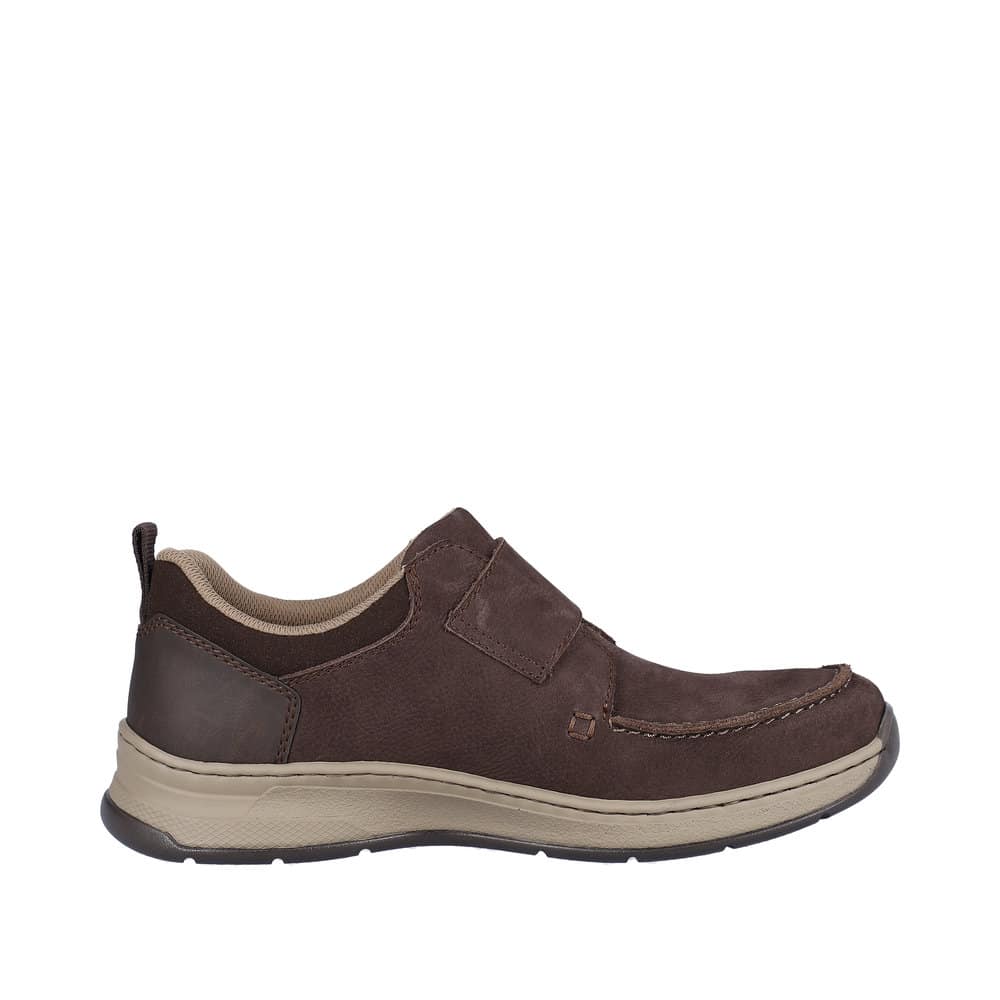 Rieker hyttesko | skind sko i brun | Damkjær 》