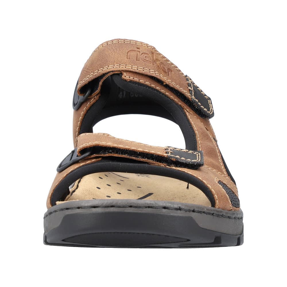 Rieker sandal herre i brun | 2 | Damkjær Sko 》