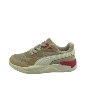 puma sneakers børn i beige med snøre