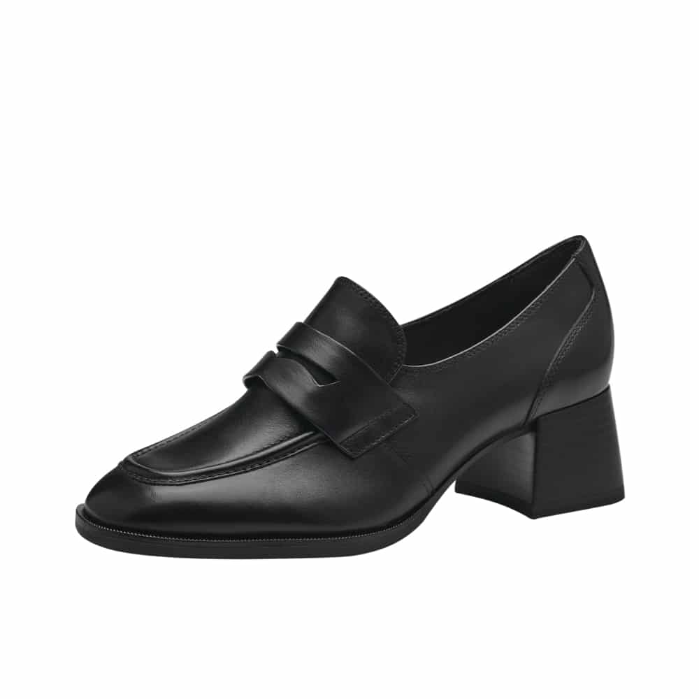 Tamaris sko dame | Skindsko med detaljer foran | Damkjær 》
