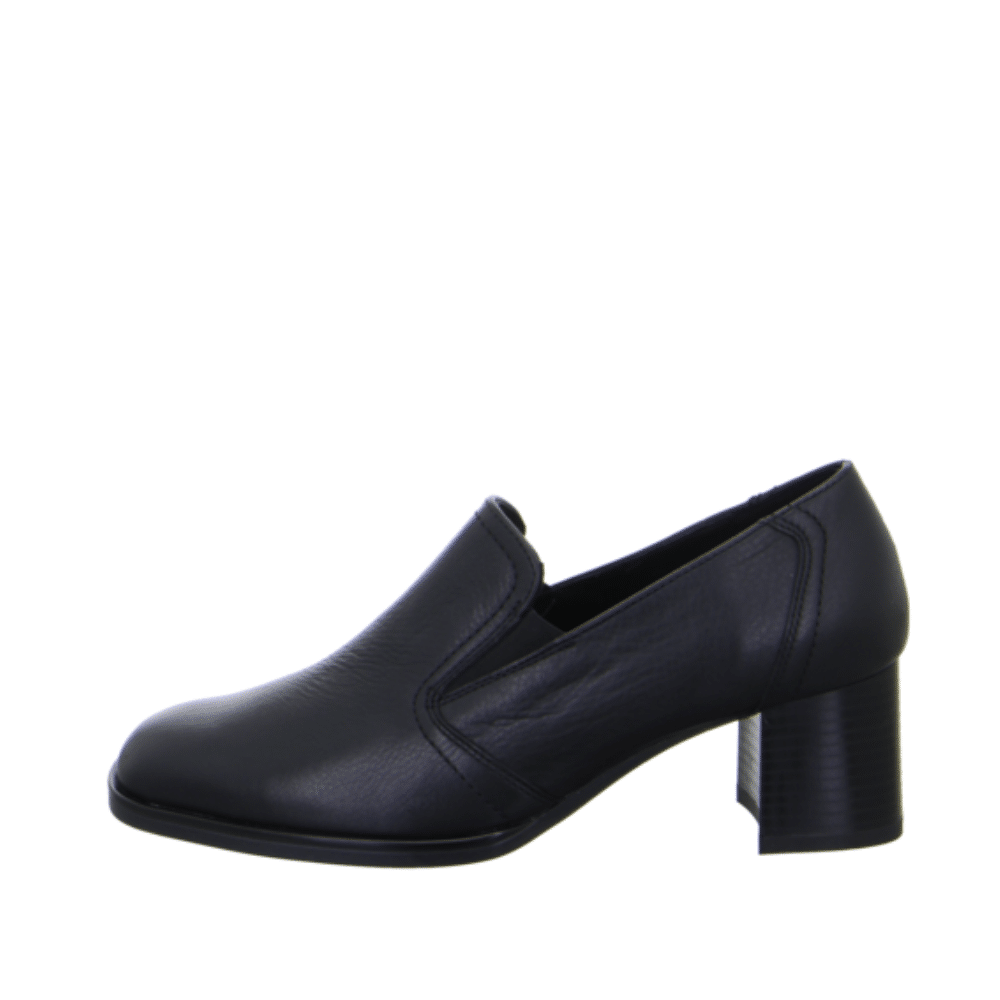 sæt Moralsk podning Ara sko i sort til dame | 100% skind kvalitet | Damkjær Sko 》