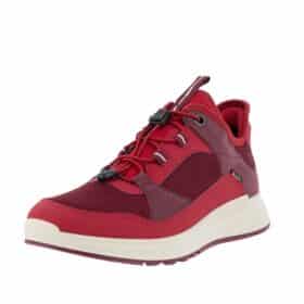 Ecco Exostride W sneakers til dame i rød med GoreTEX