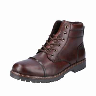 Rieker støvle i brun til herre. Dejlig blød støvle, med varm foring og i en flot brun farve! Model: F3604-25