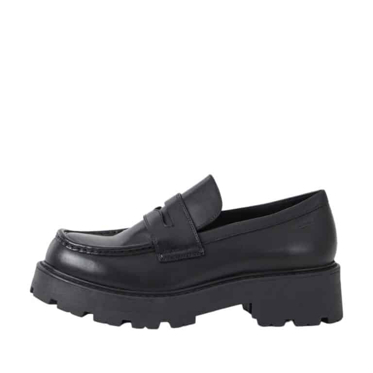 Vagabond loafers i sort til dame model Cosmo 2.0