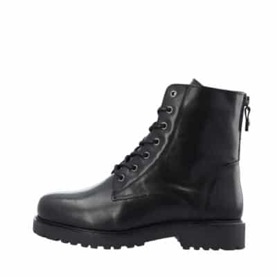 Cashott Casaya støvle til dame i sort læder med varm foring og udtagelig sål samt vandafvisning