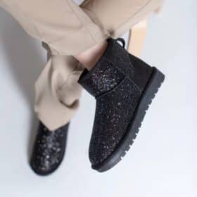duffy-bamsestøvle-dame-sort-glimmer-71-45901-01-3