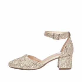 Duffy pumps i guld glimmer til dame. Pumps til dame i den flotteste guld glimmer farve! Model: 97-10718-20