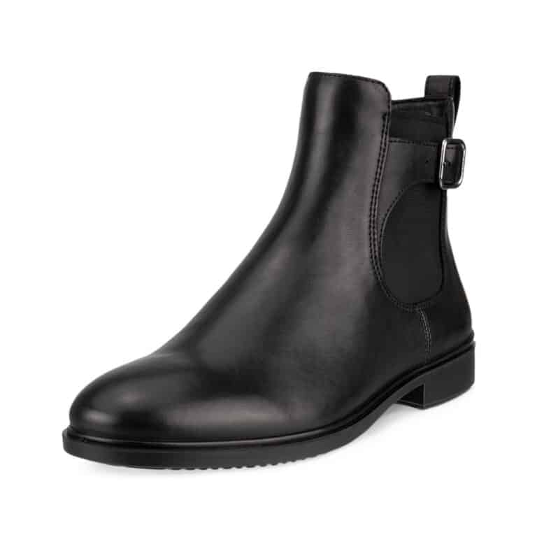 Ecco dress classic 15 Chelsea støvle dame i sort med elastik i siderne