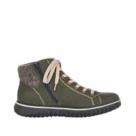 rieker-dame-stoevle-groen-Z4230-54 -1
