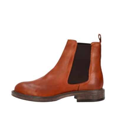 Shoedesign Copenhagen Camryn støvle i brun til dame. Chelsea støvle i 100% læder og elastik! Model: S212-1309-010-20