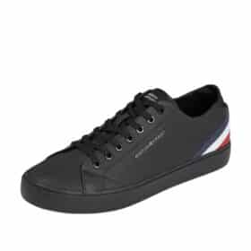 Klassisk sort sneakers til herre fra Tommy Hilfiger