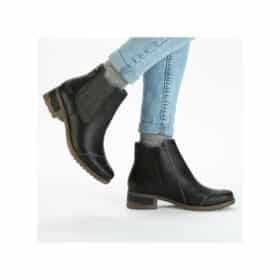 Rieker-støvle-dame-sort-70354-00-8
