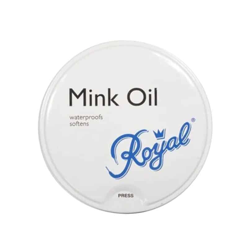 Mink oil til sko og støvler. Mink oil som, Rengører, genopfrisker farve, beskytter mod fugt, snavs og vand.