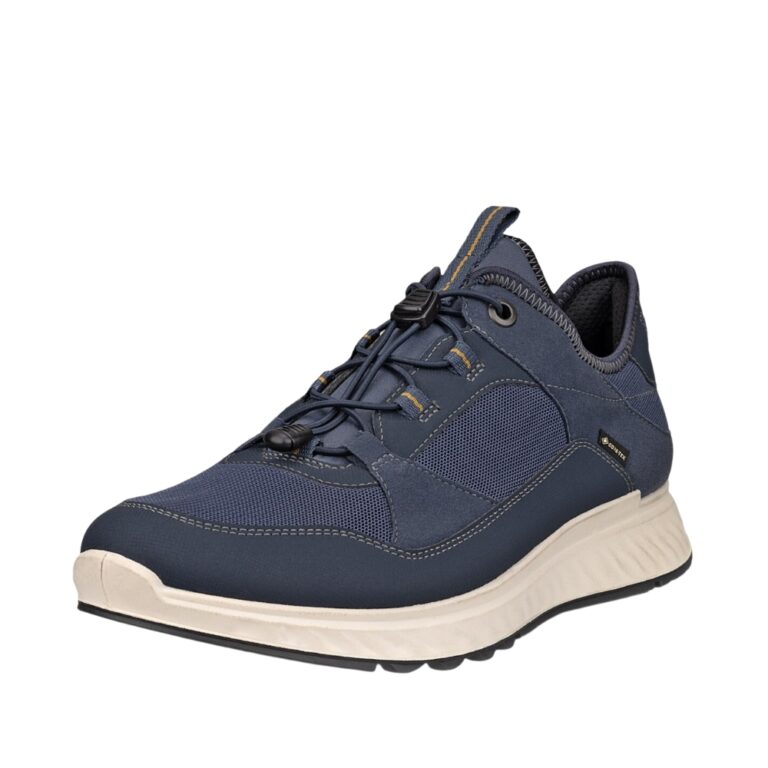 Ecco Exostride M herresko i blå med GoreTEX