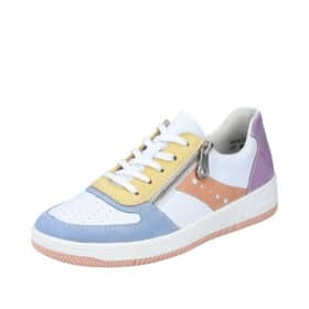 Veganske hvide sneakers fra Rieker til dame med flere farver