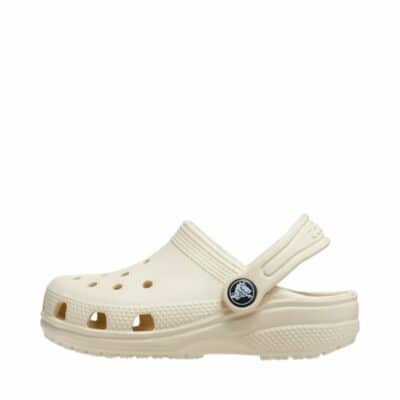 Crocs sandal til børn i beige med rem bagpå
