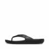 Crocs sandal til dame i sort med Crocs Comfort og tårem