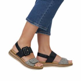 remonte-sandal-dame-sort-D1J53-03-1