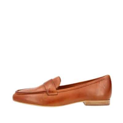 Shoedesign Copenhagen Majse loafers i sort til dame. 100% blød læder kvalitet og flot brun tidløs klassiker! Model: SD-23.
