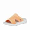 Rieker Revolution sandal til dame i orange med elastik rem