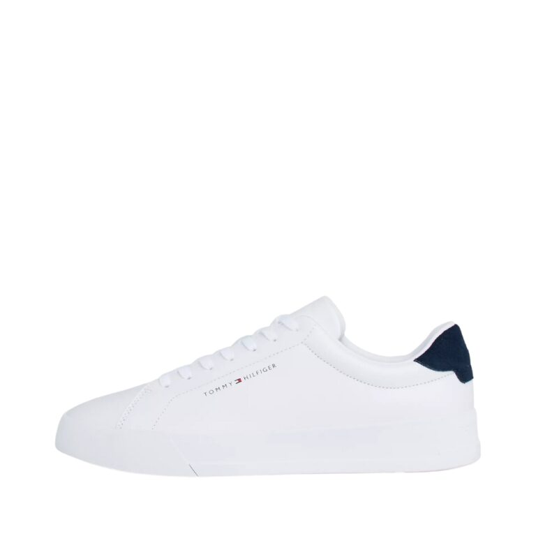 Tommy Hilfiger sneakers herre i hvid med snøre