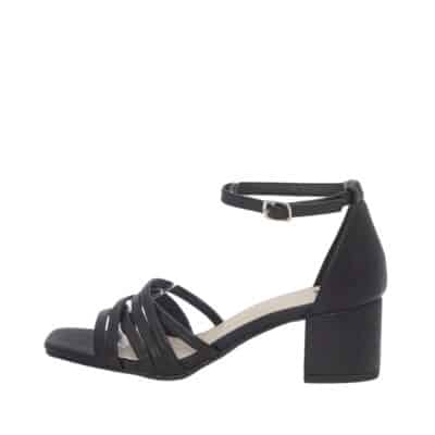Vena Due sandal i sort til dame. Elegant sandal, med en 5,5 cm høj hæl og spænde. Model: 97-21061-01.