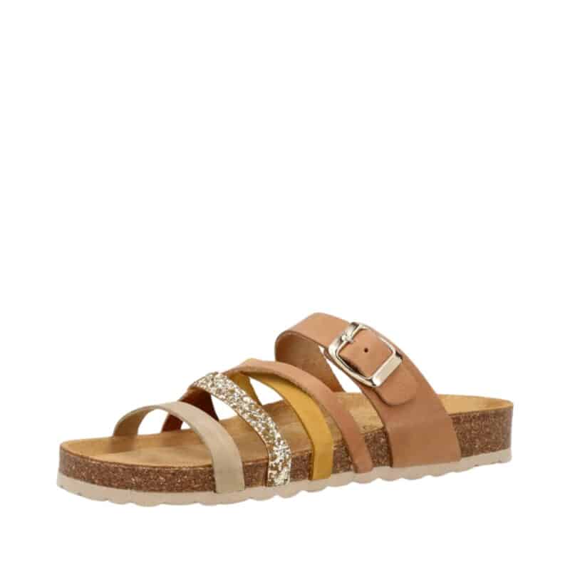 Shoedesign Copenhagen Mirabella dame sandal i brun med 1 spænde