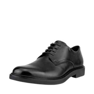 Ecco Metropole London Derby sko til herre i sort lavet af ægte skind med udtagelig sål