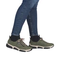 rieker-sneakers-dame-groen-45973-54-1