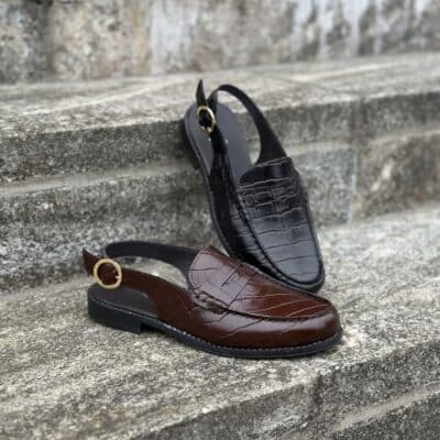 Alternative view of Cashott Casroberta Slingback Loafers Dame