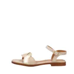 Shoedesign Elisa sandal til dame i beige skind med justerbar spænde