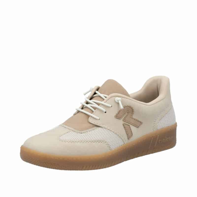 Rieker Ready 2 Go sneakers til dame i beige