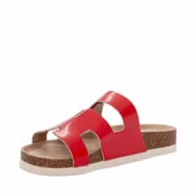 Duffy-florens-ventiquattro-sandal-dame-rød-lak-86-76006-15-1