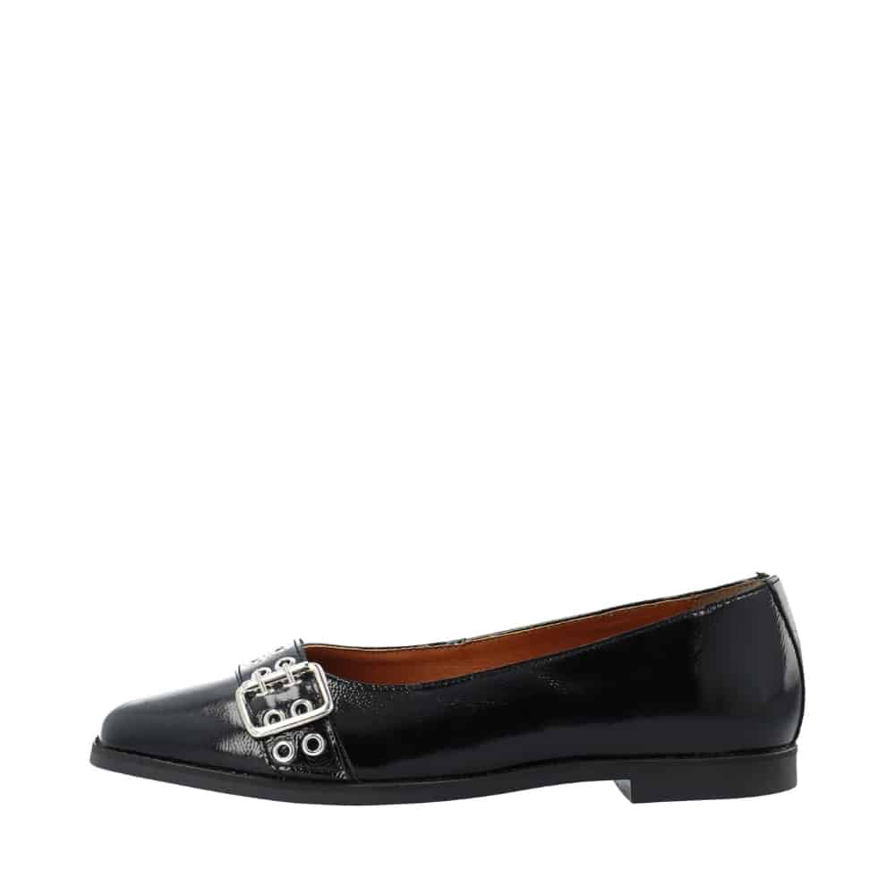 Spar: 20% - Cashott Casdiana Ballerinasko Dame - 39 - Sort - Model: 61201984 - Fri fragt