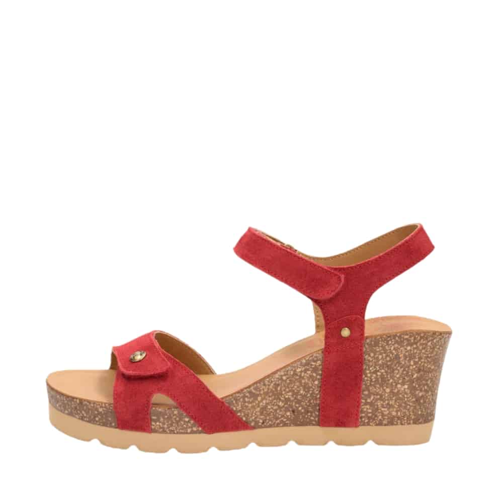 Spar: 20% - Panama Jack Julia B54 Sandal Dame - 36 - Rød - Model: Julia - Fri fragt