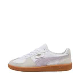 Puma Palermo lth sneakers i hvid. læderoverdel, moderne gummisåler og feminine farver. Model: 396464-20