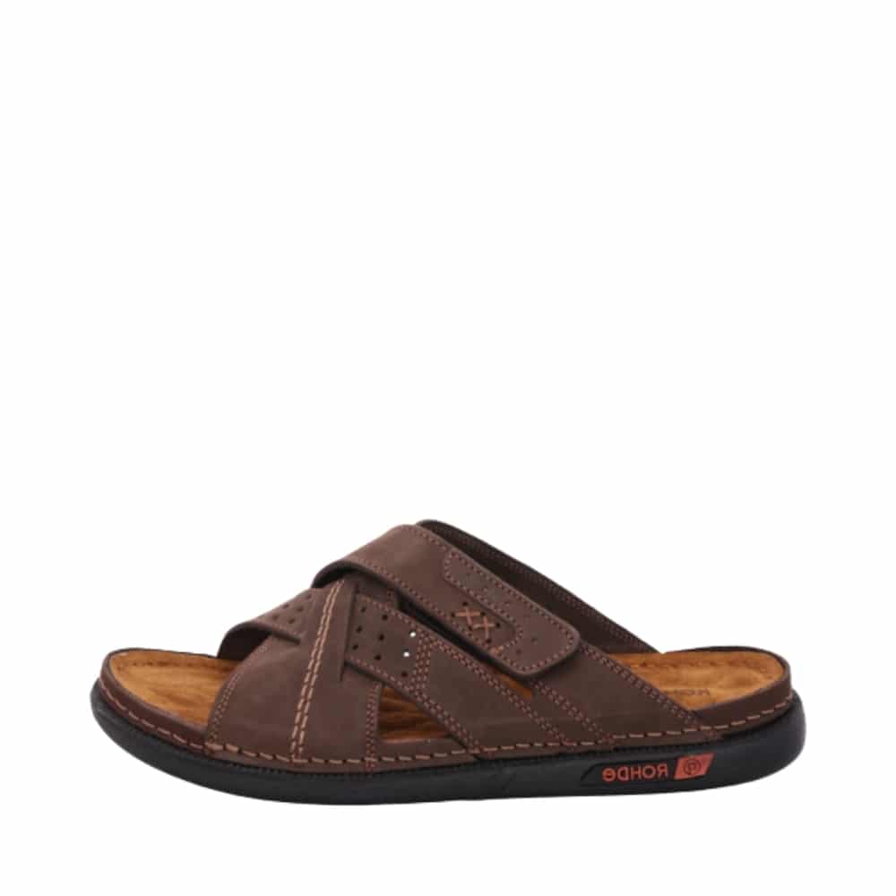 Rohde Sandal Herre - 46 - Brun - Model: 6001-72 - Fri fragt