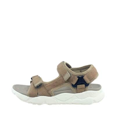CPH-Comfort Hike sandal til dame i beige med fine detaljer og to velcroremme