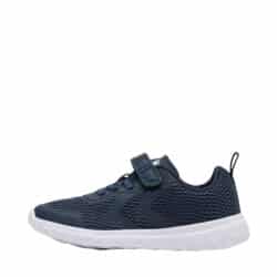 Hummel Actus ML Recycled sneakers til børn i mørkeblå med velcro og udtagelig indersål