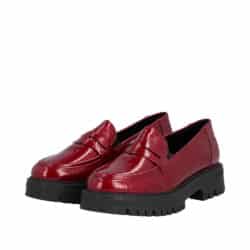 rieker-loafers-dame-rød-lak-47550-33-2
