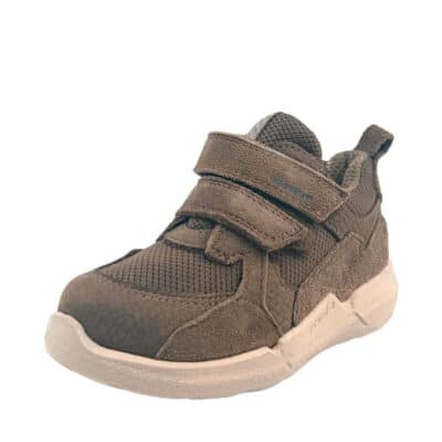 Ecco Biom 2.2 Infant sneakers til børn i brun med Gore-Tex og velcreremme samt udtagelig indersål