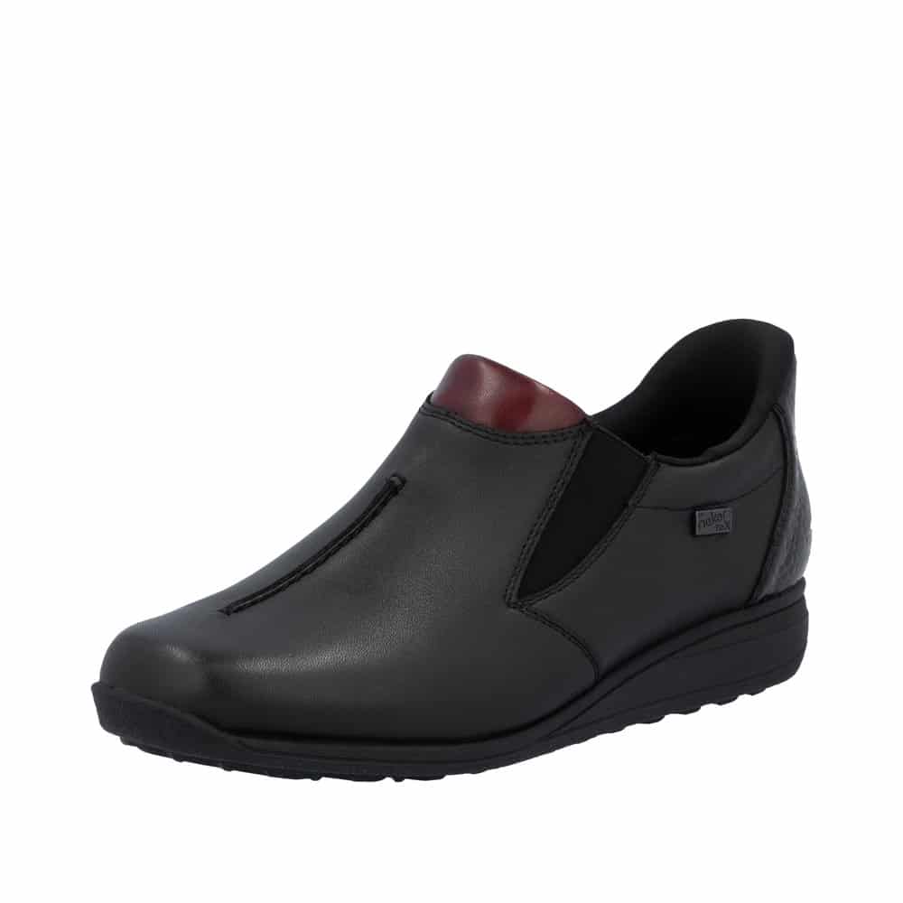 Rieker Ready 2 Go slip on Sko Dame - 39 - Sort - Model: 47253-00 - Fri fragt
