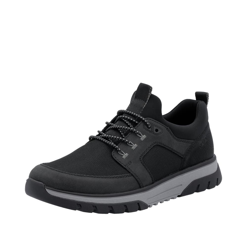 Spar: 20% - Rieker Sneakers Herre - 41 - Sort - Model: B9351-00 - Fri fragt